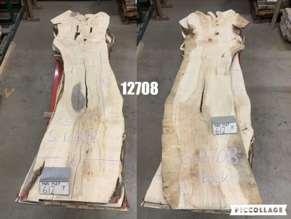 A Bundle of Manitoba Maple Logs 12708, Nine Feet Size