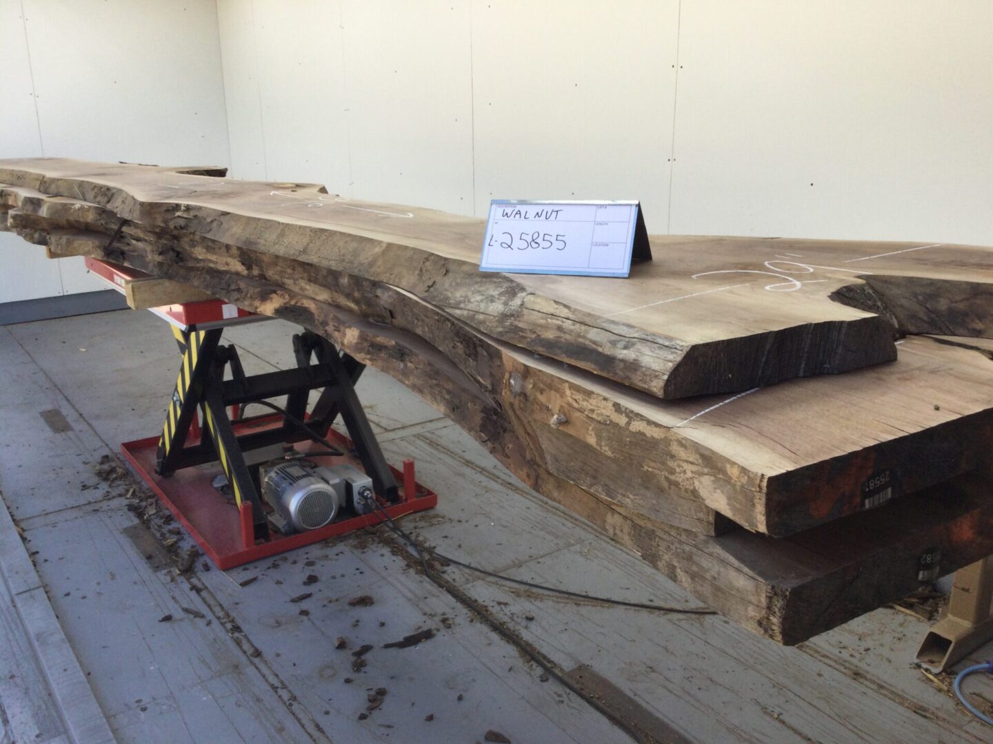Walnut wood stack L25855