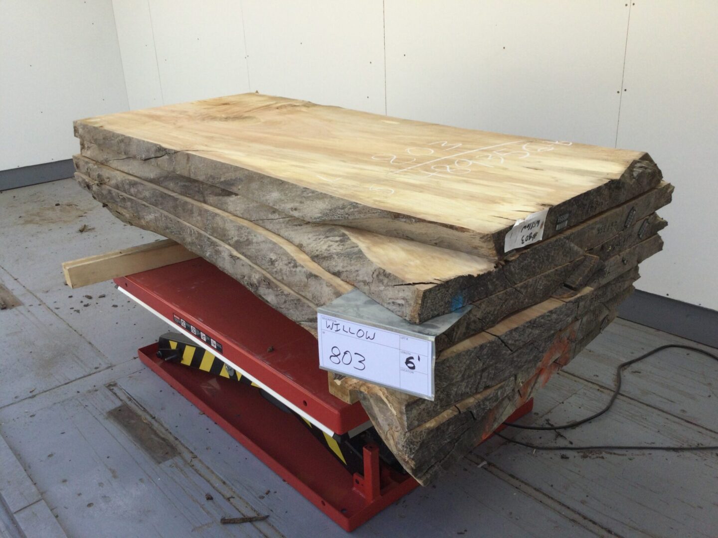 willow slabs 803 6in