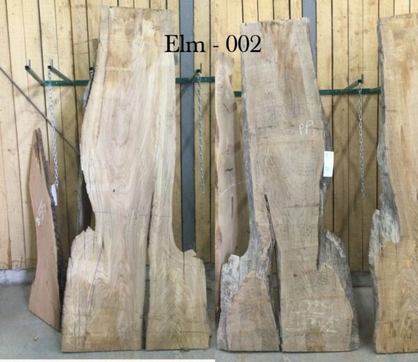 Kiln Dried and Planed Bargain Wall Slabs, ELM 002