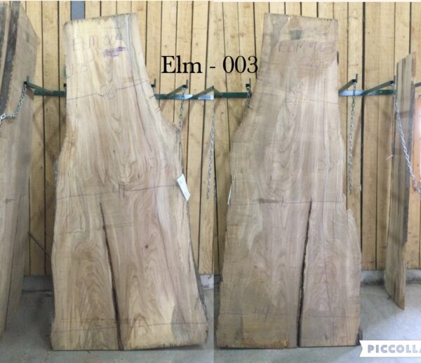KIln Dried and Planed Bargain Wall Slabs, ELM 003