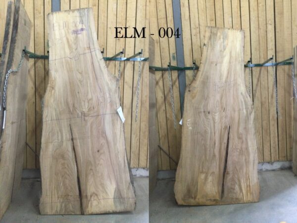 KIln Dried and Planed Bargain Wall Slabs, ELM 004