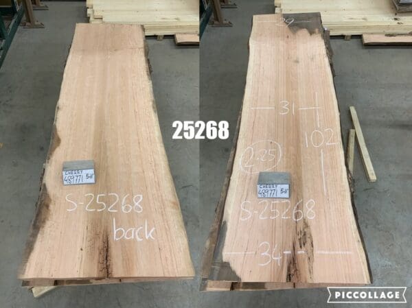 Cheery Log Bundle 25268, Sanding Service on Request