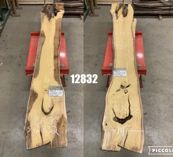Weight and Dimensions of Mulberry Logs 12832, Twelve Feet
