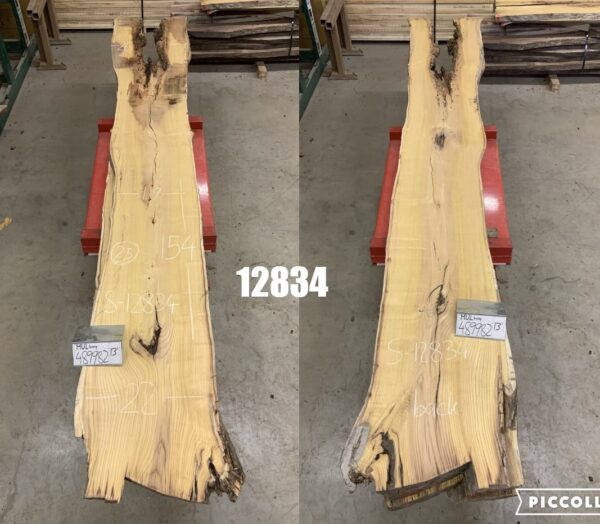 Weight and Dimensions of Mulberry Logs 12834, Twelve Feet