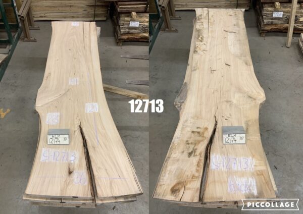 Planed and Kiln Dried Elm Log Bundle 12713, Ten Feet