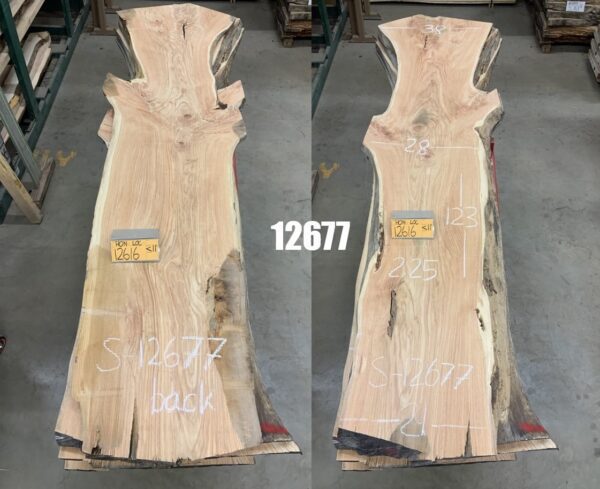 A Bundle of Honey Locust Logs 12677 with Dimensions