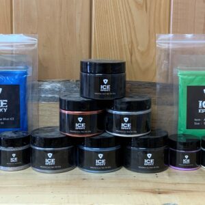 Ice Epoxy Metallic Powder Coloration Products
