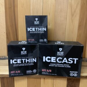 Ice Epoxy, Thin Top Coat and Clear Casting Kits