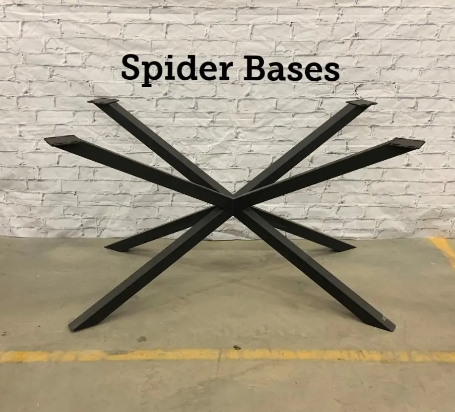 Spider Bases Main in Three Options, Made in Canada