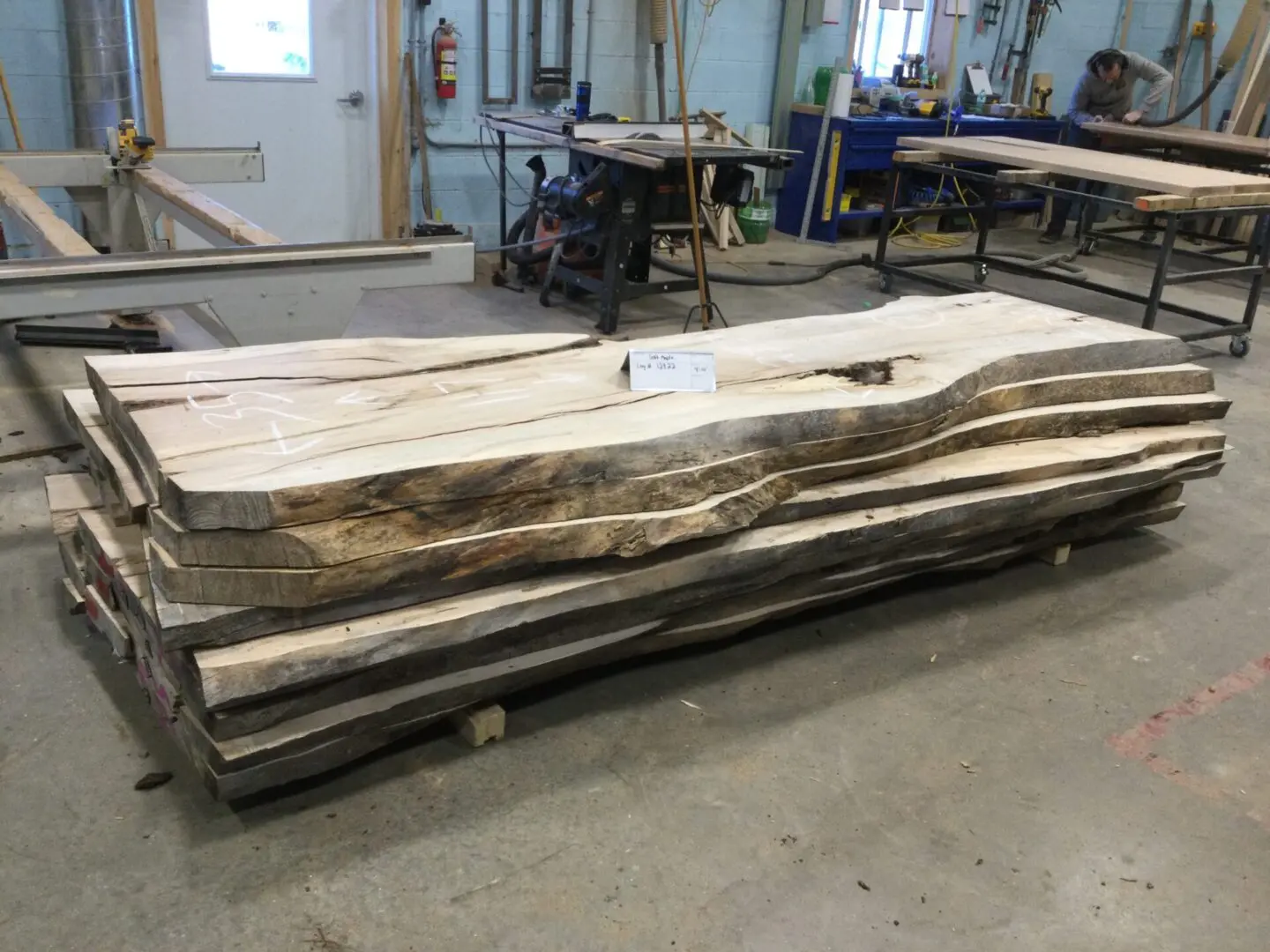 A Bundle of Soft Maple Logs, 12922 NIne Feet Size