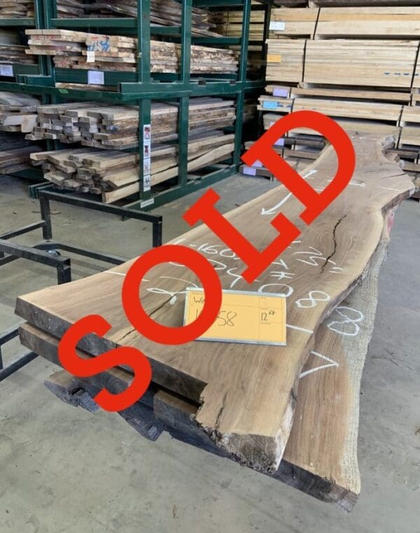 Walnut Log # 16058 - 13 FT
