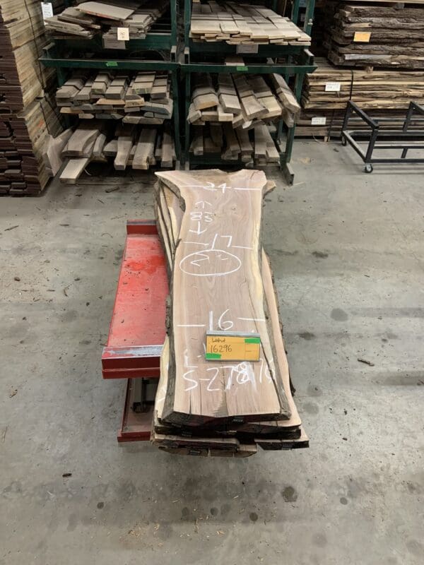 Walnut Log # 16296 - 6 FT