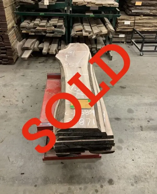 Walnut Log # 25809 - 8 FT